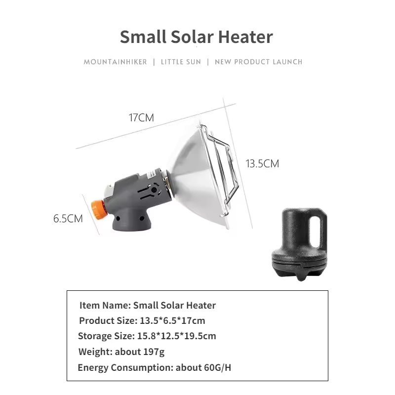MountainHiker Solar Heater